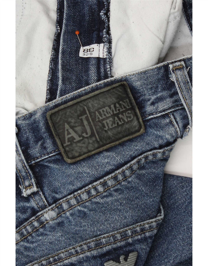 Armani Straight Jeans til mænd W38 L31 Blå