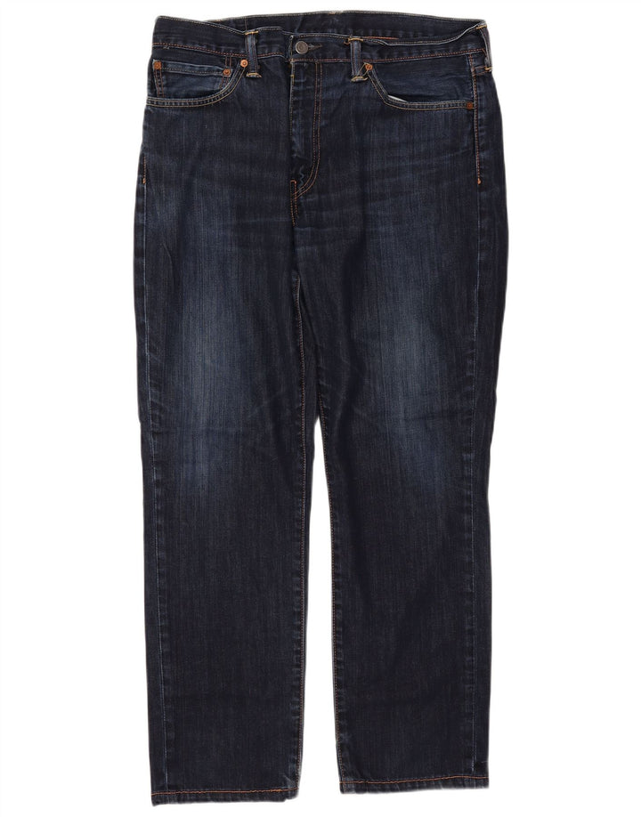 LEVI'S Herre 511 Slim Jeans W32 L30 Marineblå Bomuld