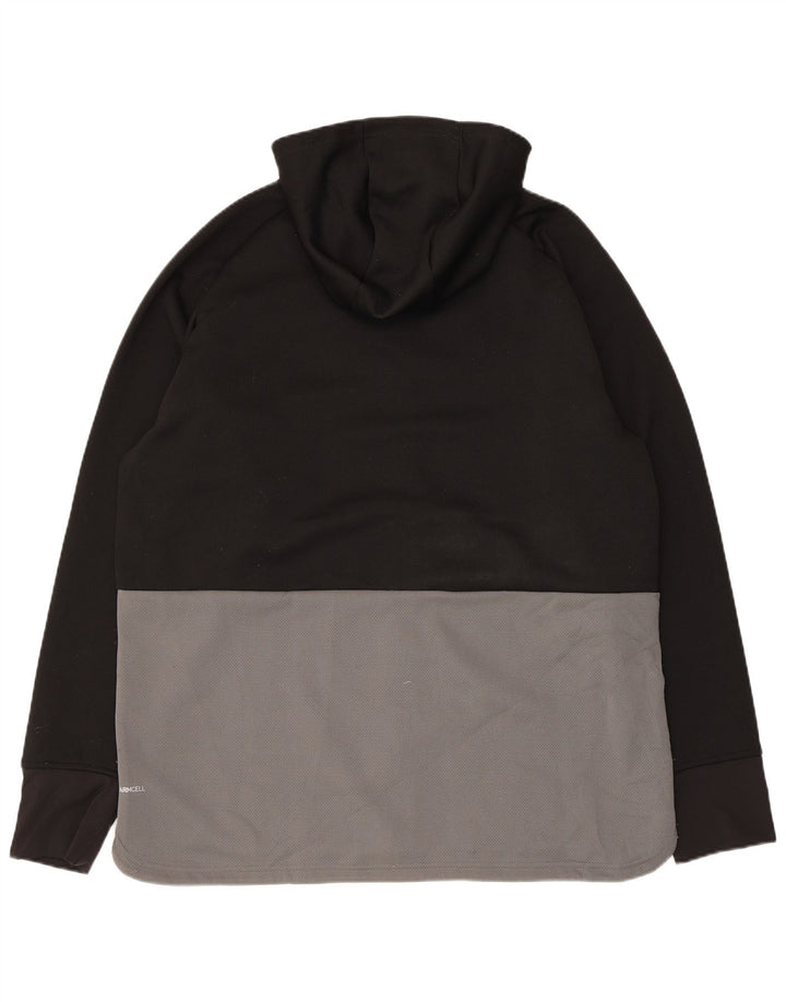 Puma Hættetrøje med lynlås til mænd XL Sort Colourblock Polyester
