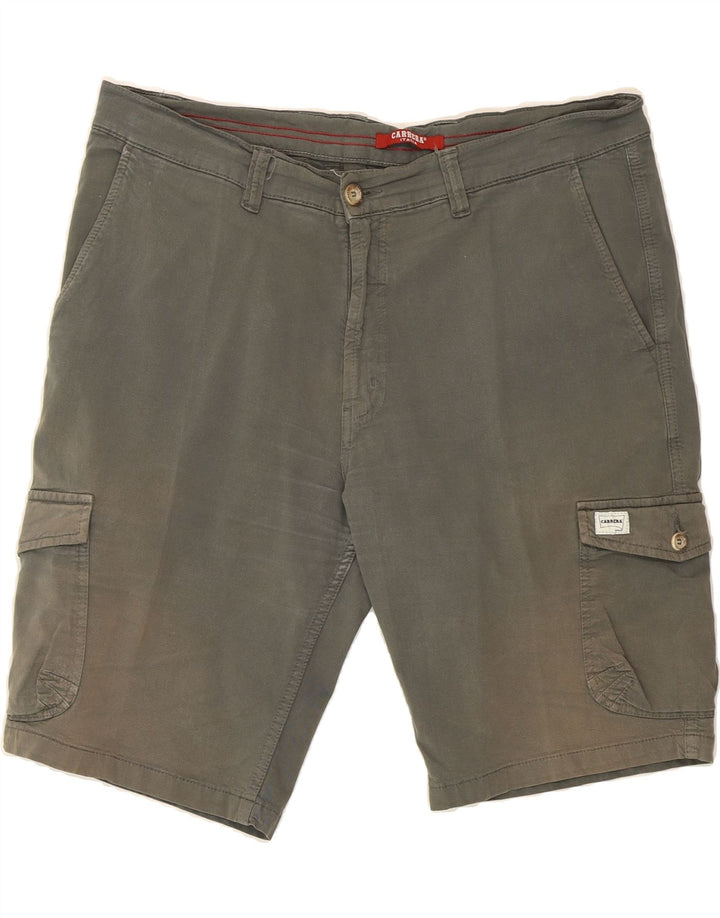 CARRERA Mens Cargo Shorts EU 50 Large W36  Grey Cotton Vintage Carrera and Second-Hand Carrera from Messina Hembry 