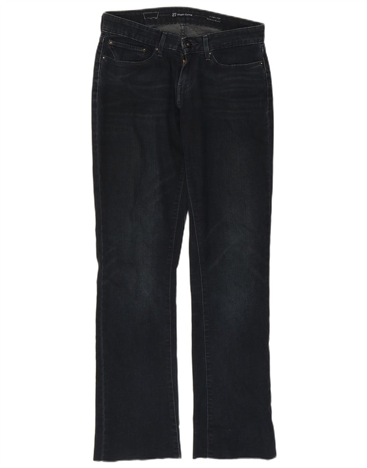 Levi's Womens Slight Curve Modern Rise Bootcut Jeans W27 L34 Navy Blue