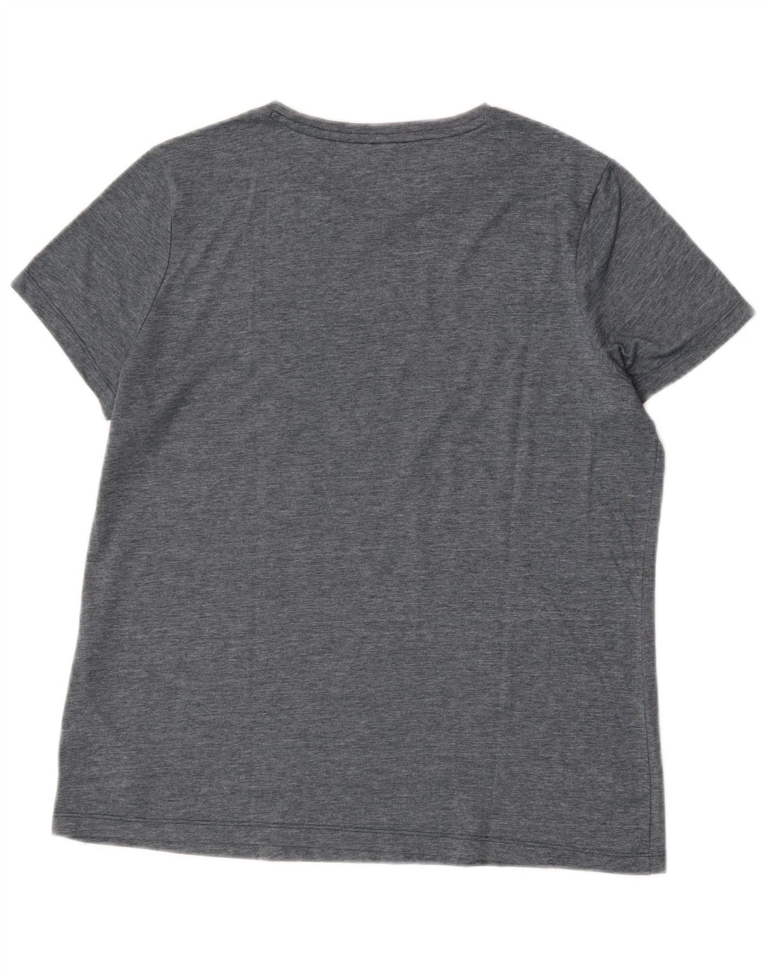 Puma Herre Grafisk T-Shirt Top Stor Grå Polyester