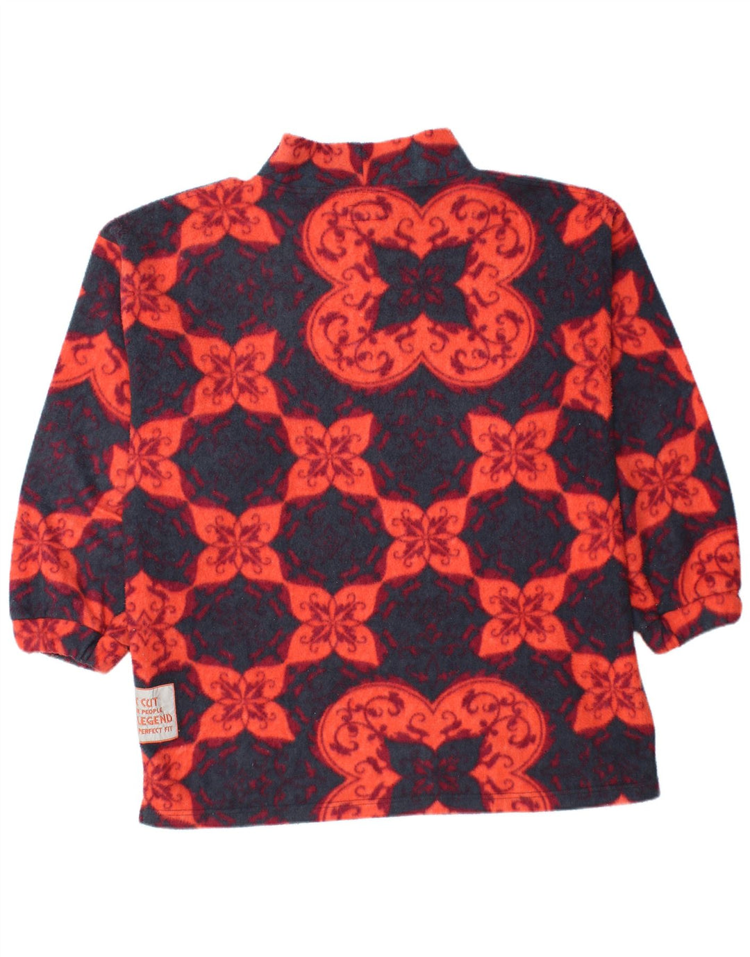S.Oliver Fleece Jumper til mænd XL Marineblå Blomsterpolyester
