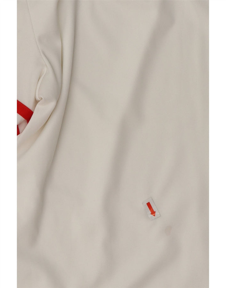 ADIDAS Mens Climalite T-Shirt Top Medium White Polyester