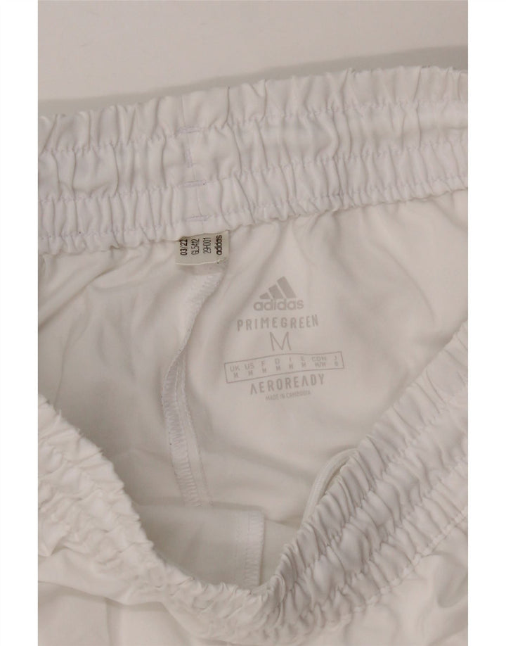 Adidas Aeroready Sportsshorts til mænd Medium White Polyester