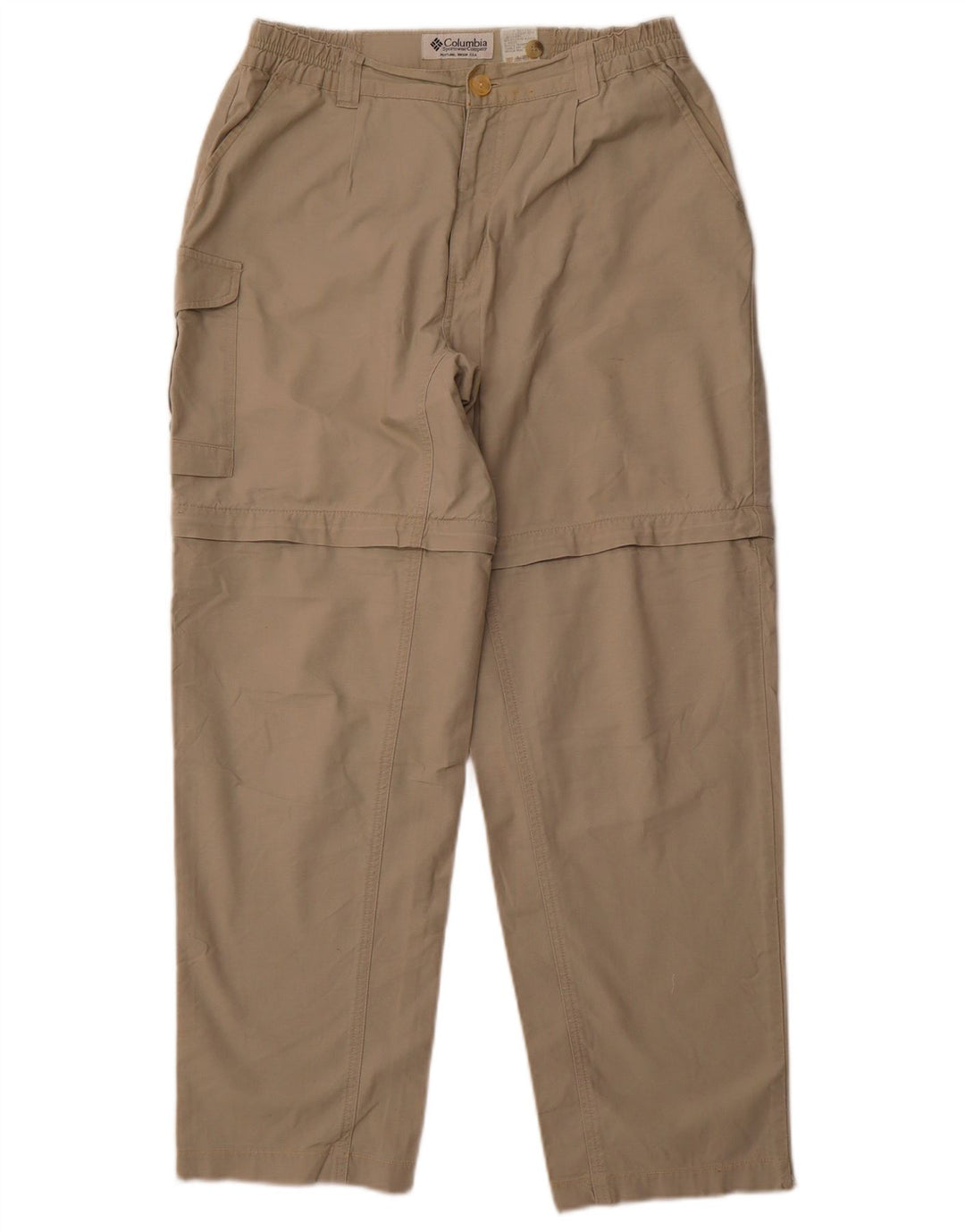 COLUMBIA Lige Cargo-bukser til kvinder Medium W30 L29 Beige Bomuld