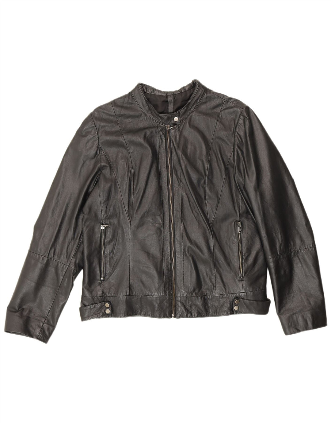 Conbipel Dame Læderjakke IT 48 XL Sort