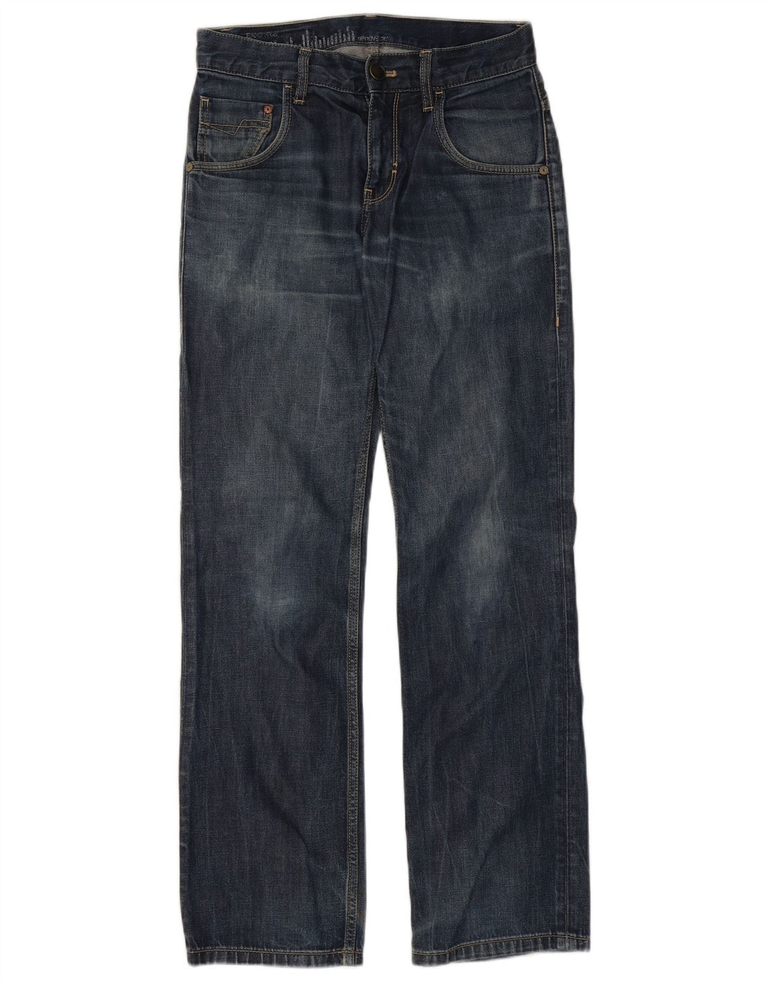Esprit Dame Straight Jeans W30 L32 Marineblå Bomuld