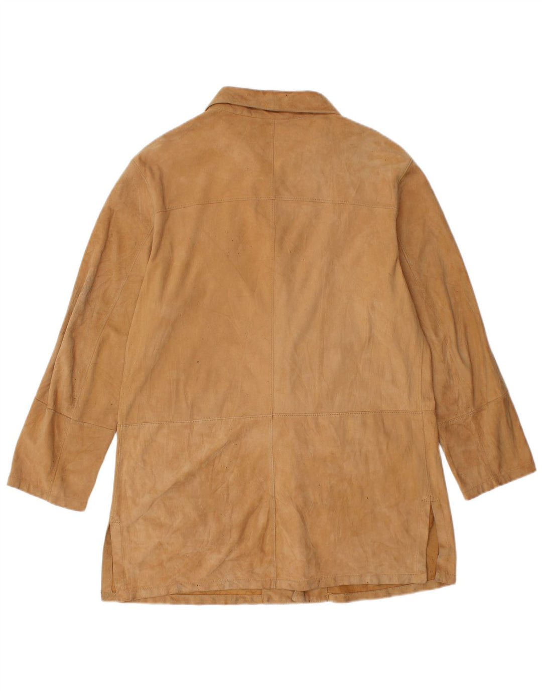 GIMO'S Dame Ruskindsjakke UK 12 Medium Beige