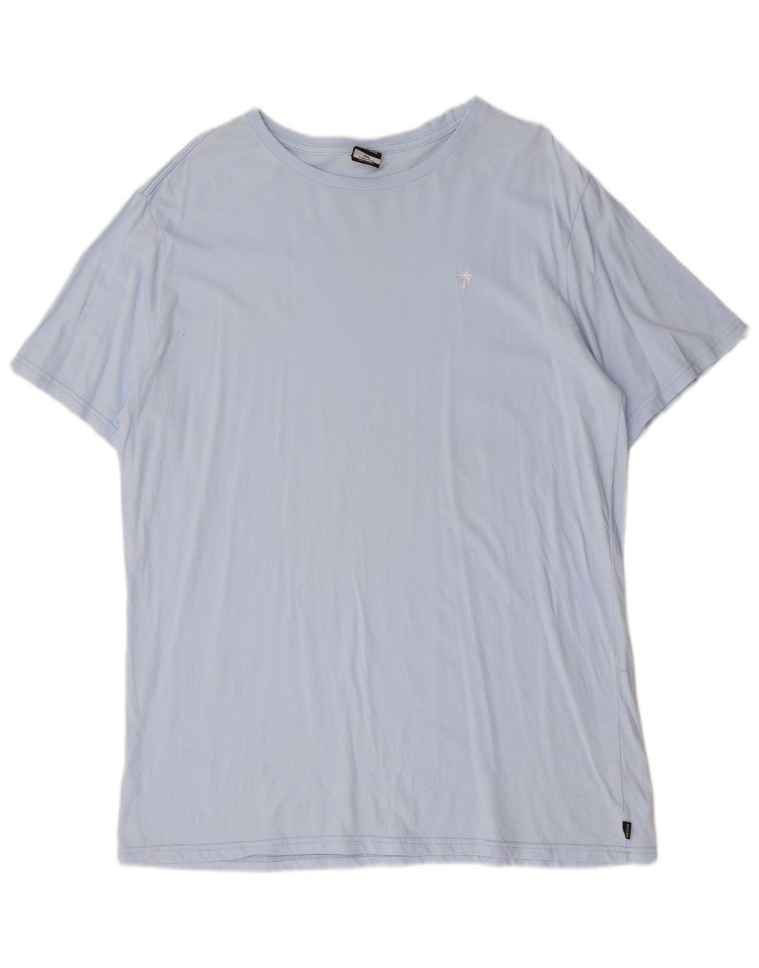 Rip Curl Herre Standard Fit T-Shirt Top 2XL Blå Bomuld