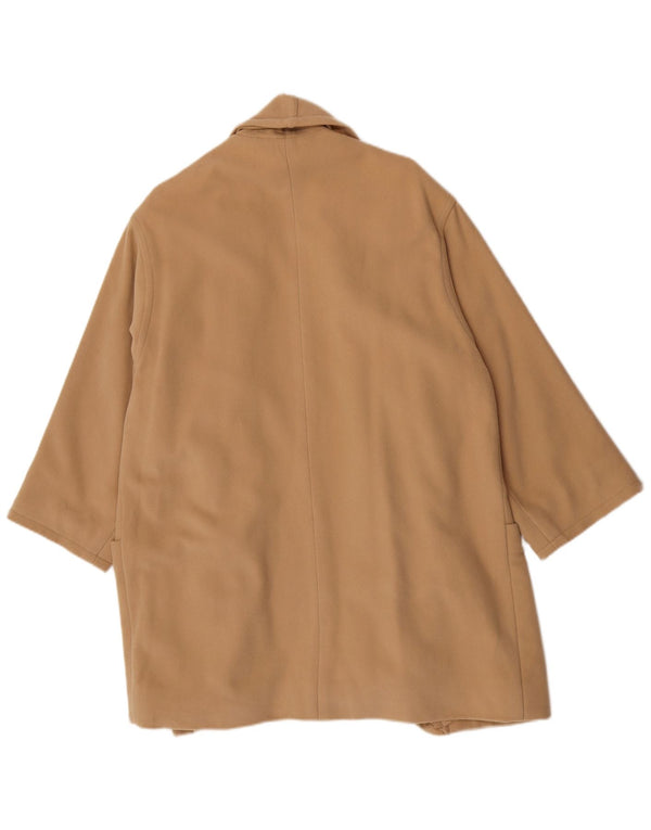 Luisa Spagnoli Dame Open Oversized Overfrakke UK 10 Small Beige