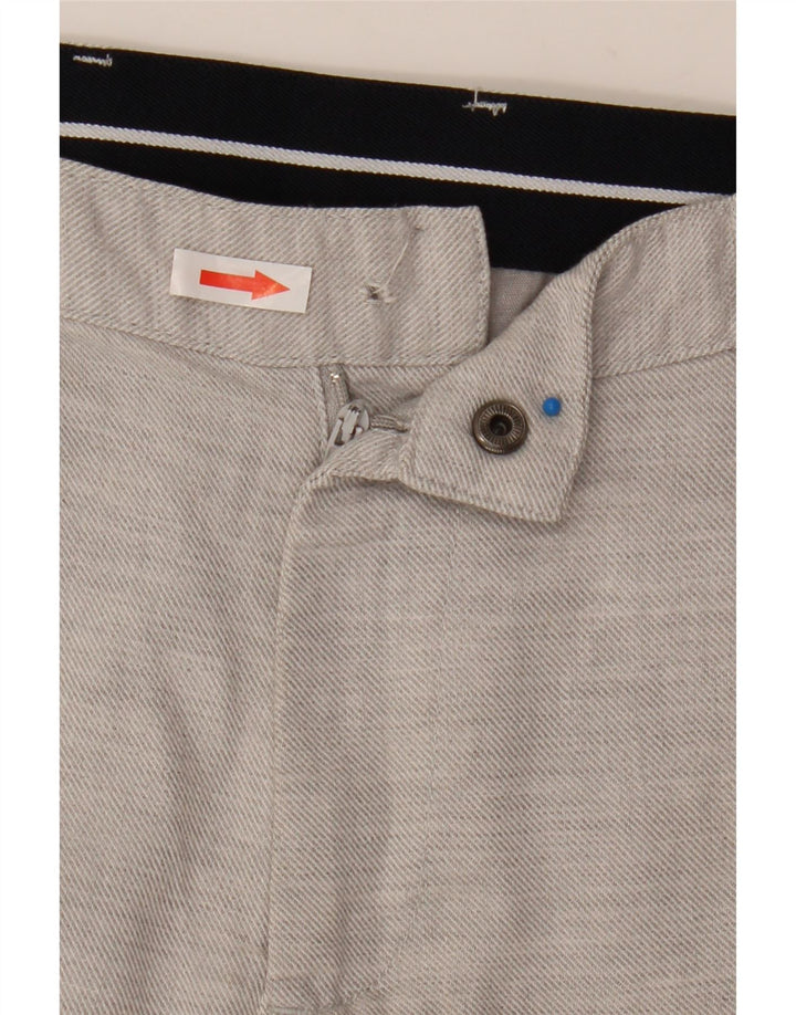 Zara Herre Chino Shorts Små W30 Grå