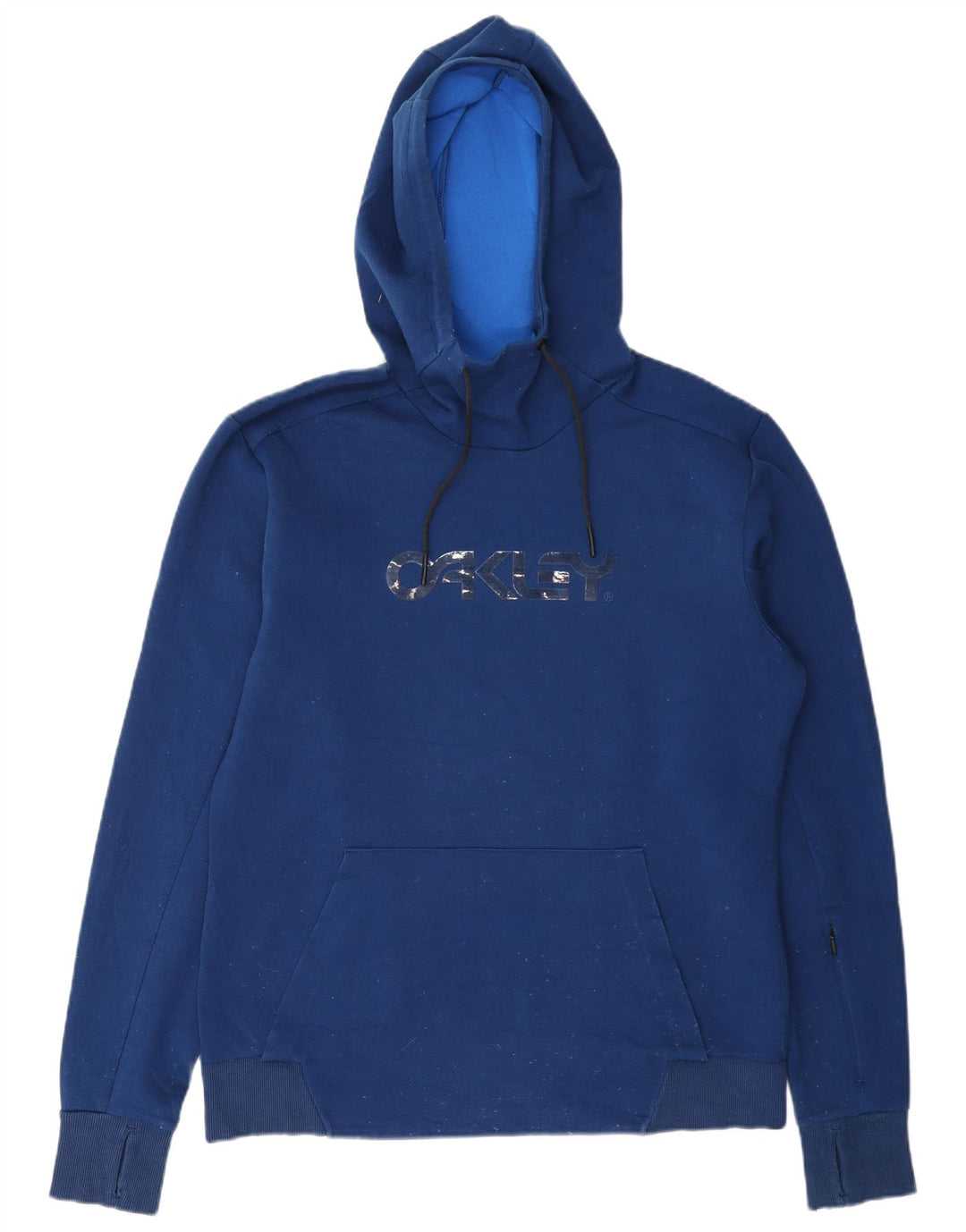 Oakley Herre Grafisk Regular Fit Hoodie Jumper Medium Blue