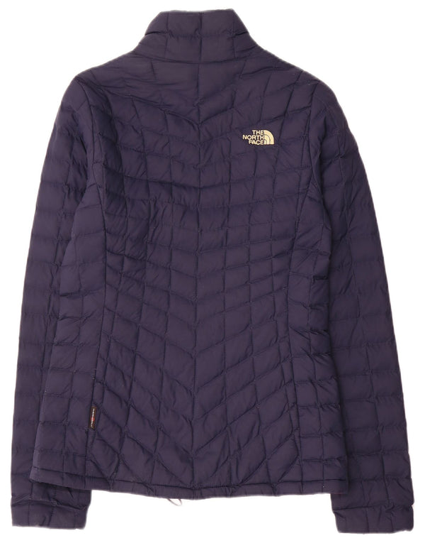 The North Face Dame Polstret Jakke UK 10 Small Navy Blue Nylon