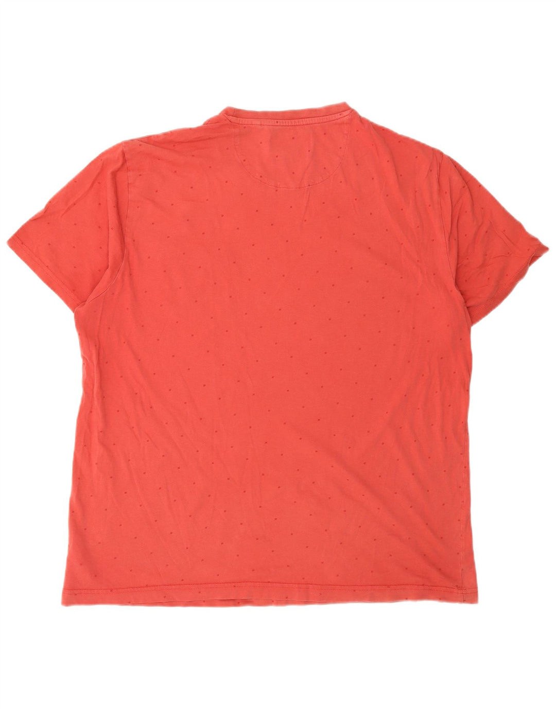 Penguin Herre T-Shirt Top XL Rød Plettet Bomuld