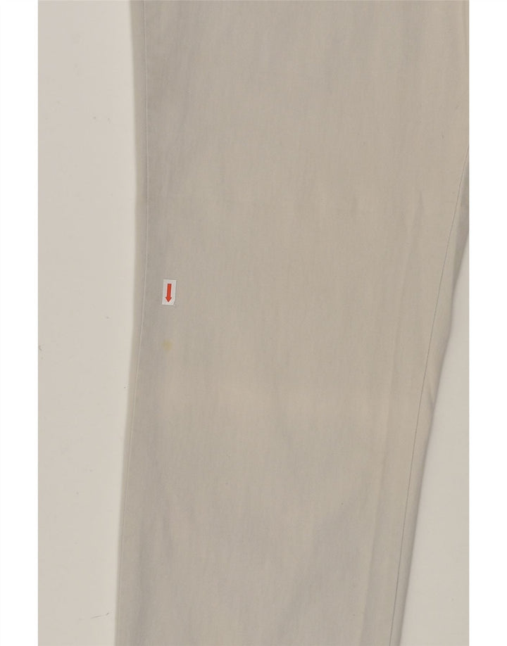 LEE Womens Slim Casual Trousers US 16 2XL W34 L30 Grey Cotton | Vintage Lee | Thrift | Second-Hand Lee | Used Clothing | Messina Hembry 