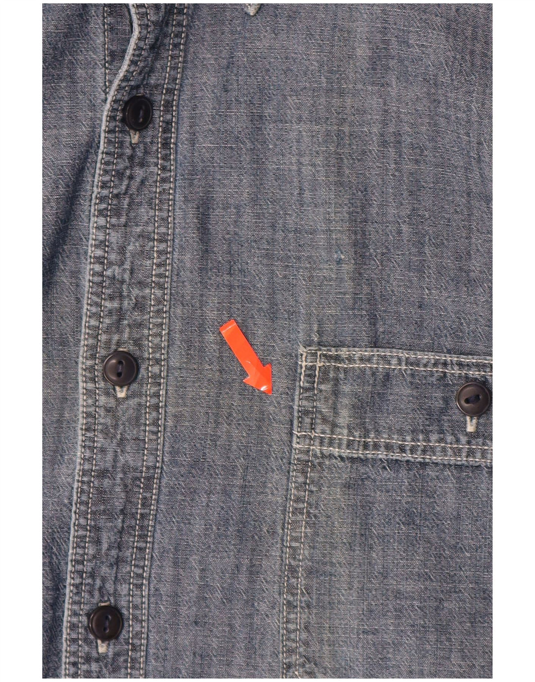 DOCKERS Herreskjorte Large Navy Blue