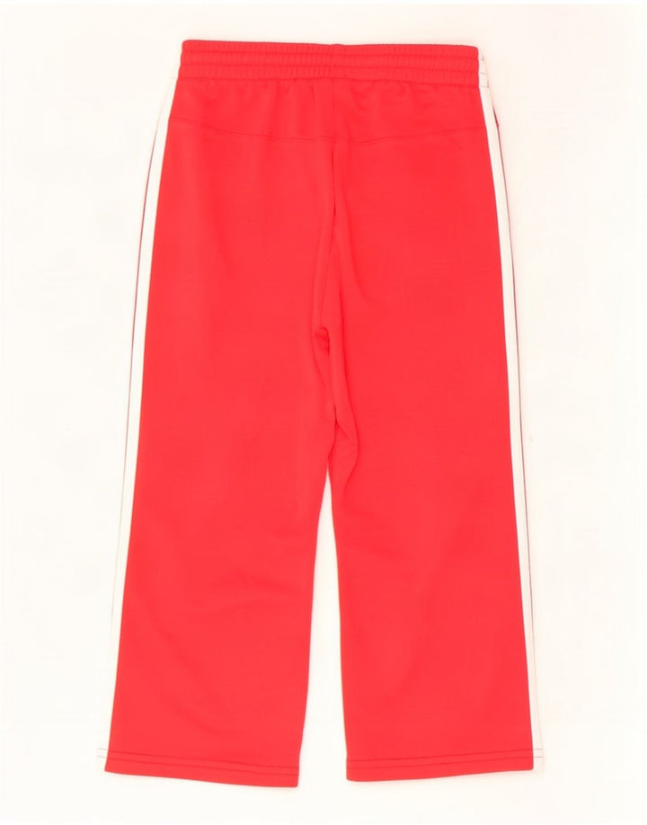 Adidas piger træningsbukser 7-8 år rød polyester