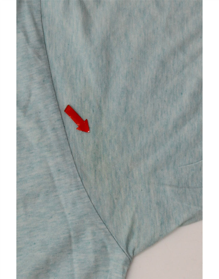 Trussardi Herre T-Shirt Top Stor Blå Bomuld