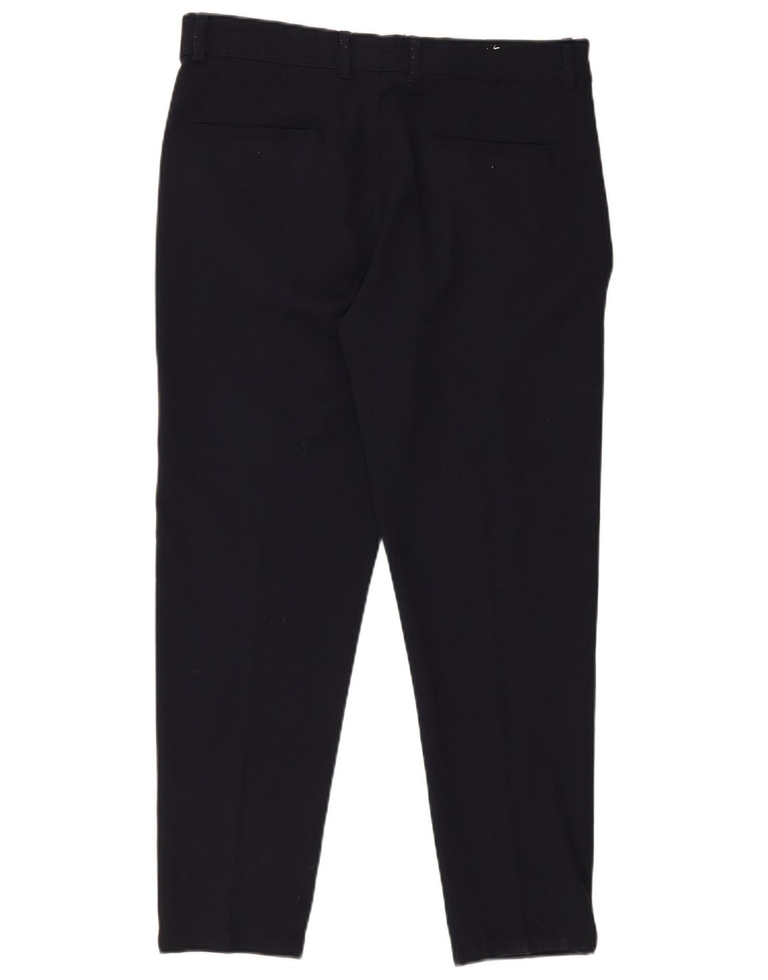 Zara Herre Slim Suit Bukser EU 44 Large W34 L28 Navy Blue Polyester