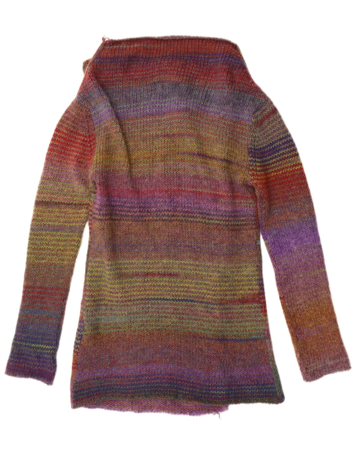 Marlboro Classics Kvinders Lang Cardigan Sweater UK 14 Medium Flerfarvet