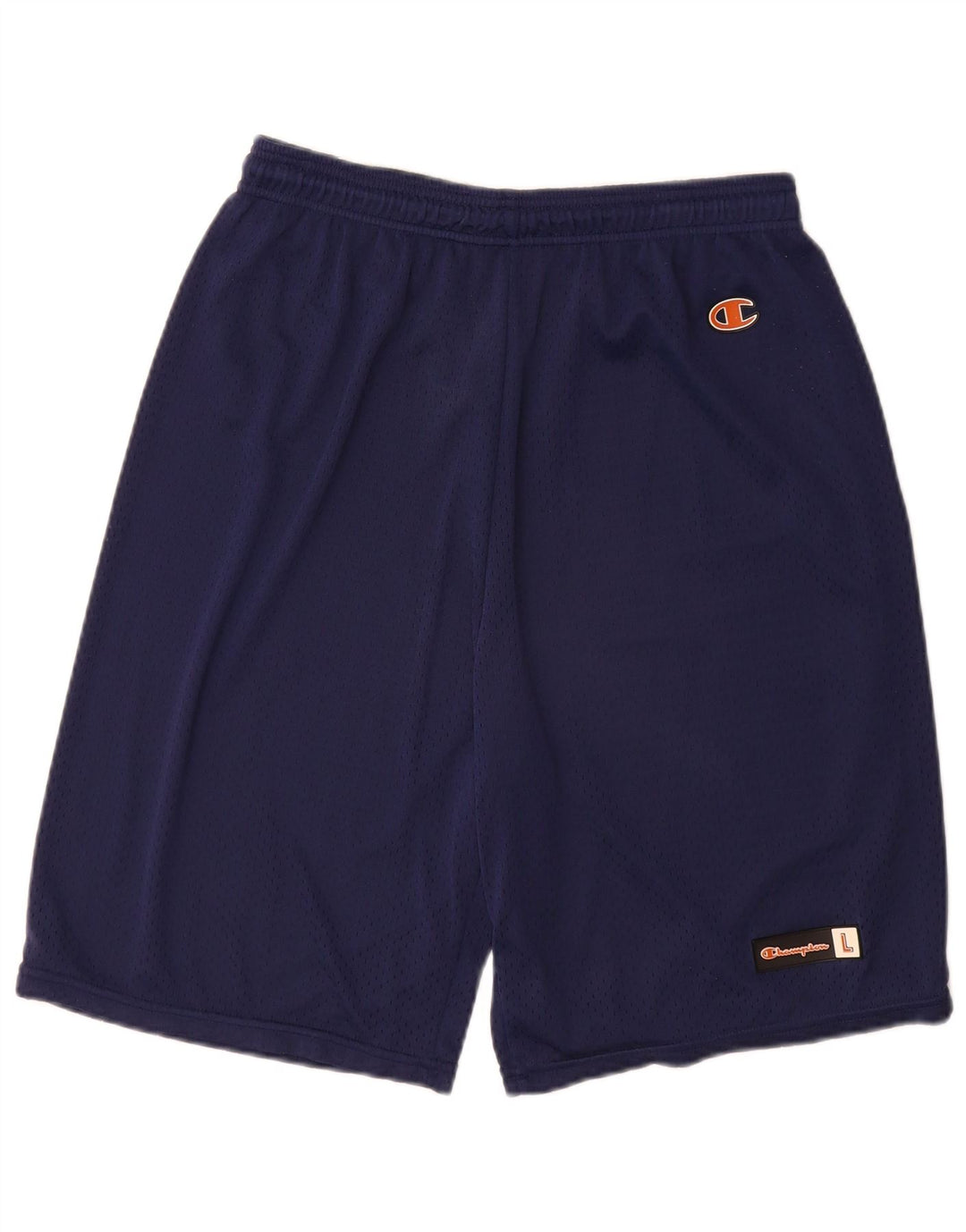 Champion Herre Sportshorts Large Navy Blue Polyester
