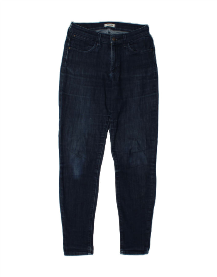 WRANGLER Womens High Rise Skinny Jeans W28 L28 Blue Polyester Vintage Wrangler and Second-Hand Wrangler from Messina Hembry 