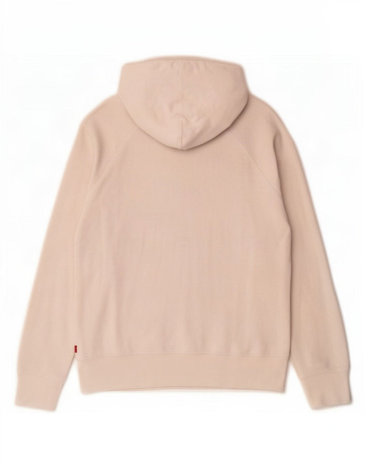 Levi's Graphic Oversized Hoodie Jumper UK 10 Small White