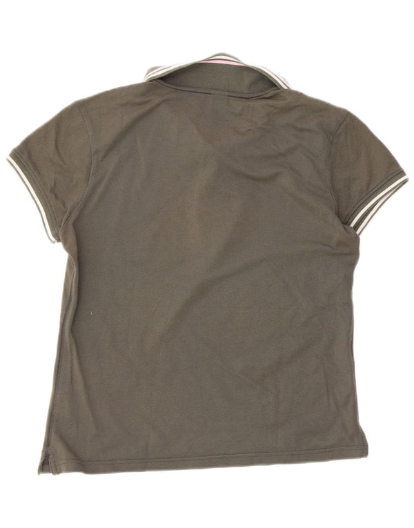 CHAMPION Dame Heritage Fit Polo Shirt UK 18 XL Grøn