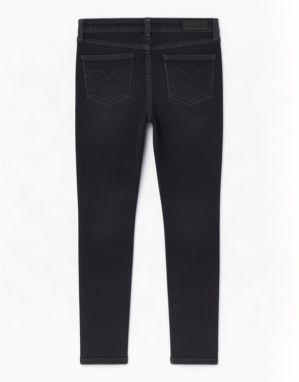 Levi's Dame Demi Curve Skinny Jeans US 5 Medium W30 L29 Sort Bomuld