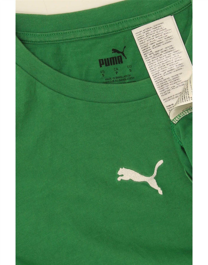 Puma herre T-shirt top lille grøn bomuld
