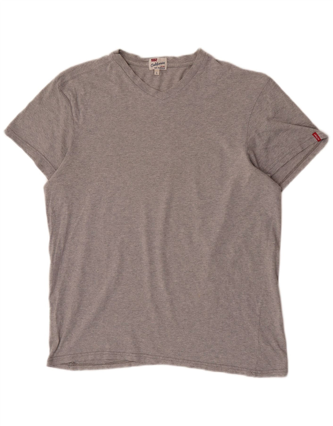 Levi's Herre T-Shirt Top Stor Grå Bomuld
