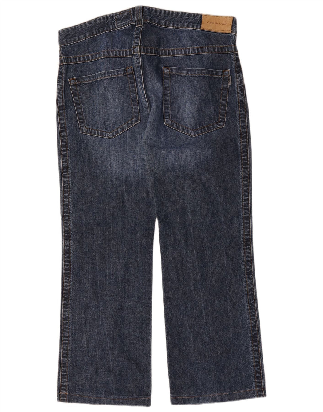 Calvin Klein Herre løse jeans W38 L30 Blå Bomuld