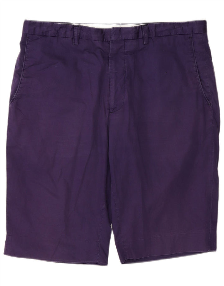 Paul Smith Chino Shorts til mænd W32 Medium Lilla Bomuld