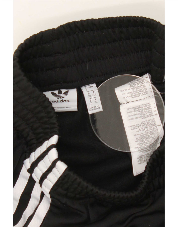 Adidas sportsshorts til kvinder UK 4 XS sort polyester