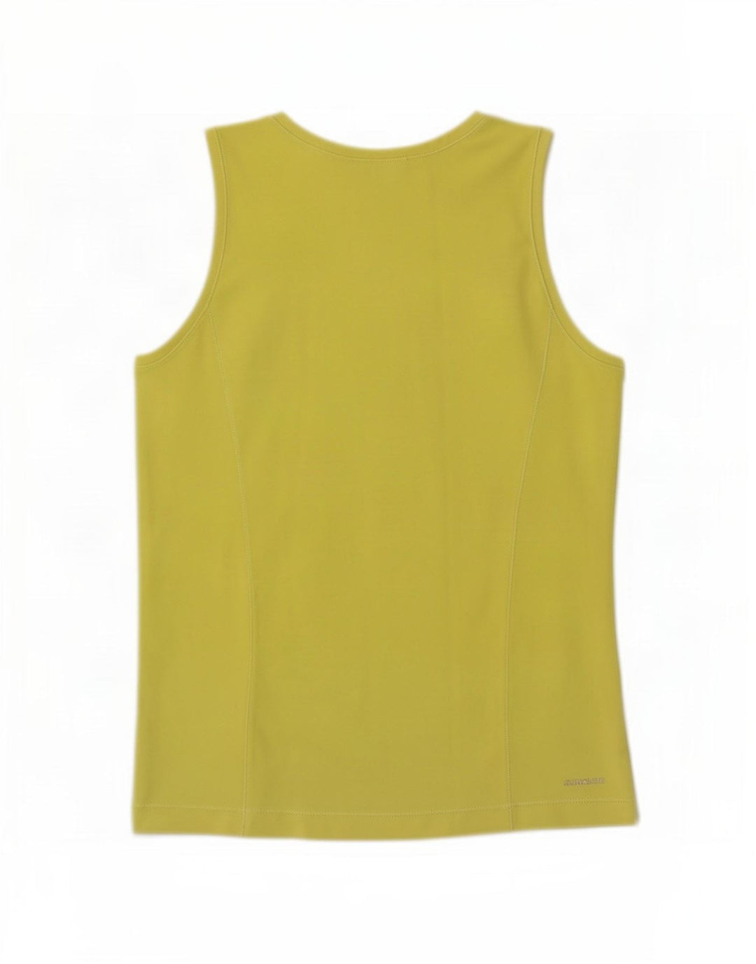 Adidas Dame Climalite Vest Top UK 14 Medium Gul Polyester