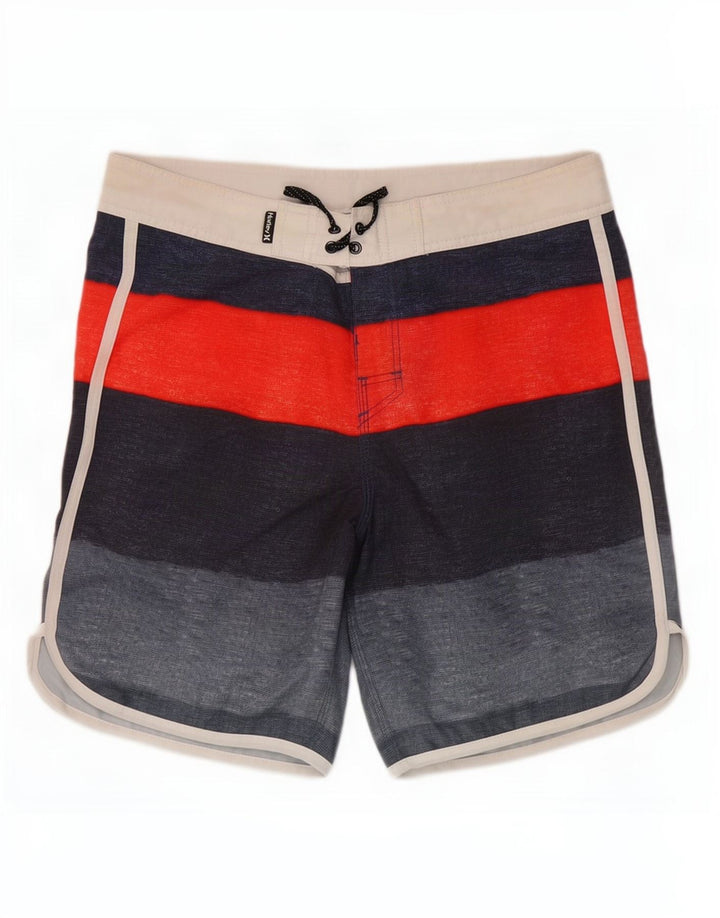 Hurley Badeshorts til mænd Medium W32 Grå Colourblock Polyester