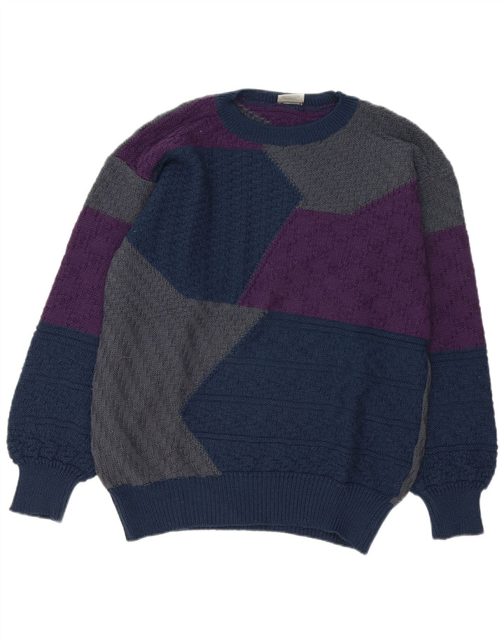 Jockey Herre Crew Neck Jumper Sweater IT 50 Medium Flerfarvet Colourblock