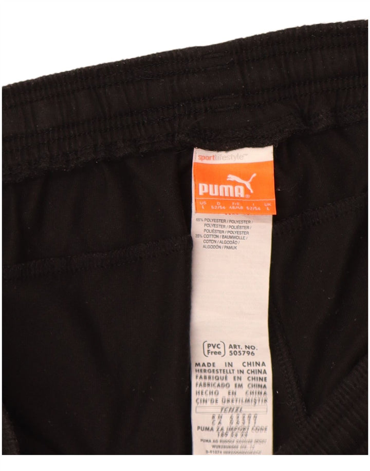 Puma Sportshorts til mænd Large Black Colourblock Polyester