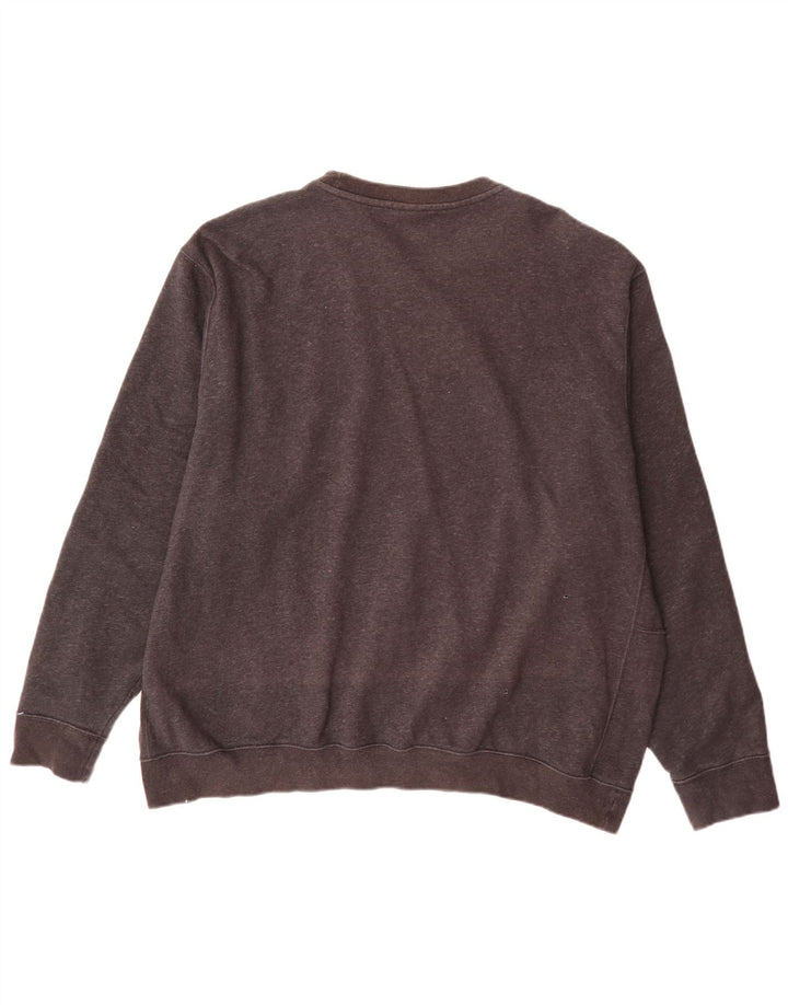 Nike Sweatshirt Jumper til mænd 2XL Grå bomuld