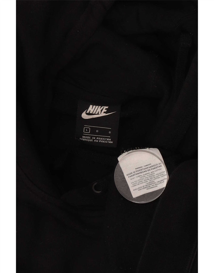 Nike Herre hættetrøje Jumper Large Sort Bomuld