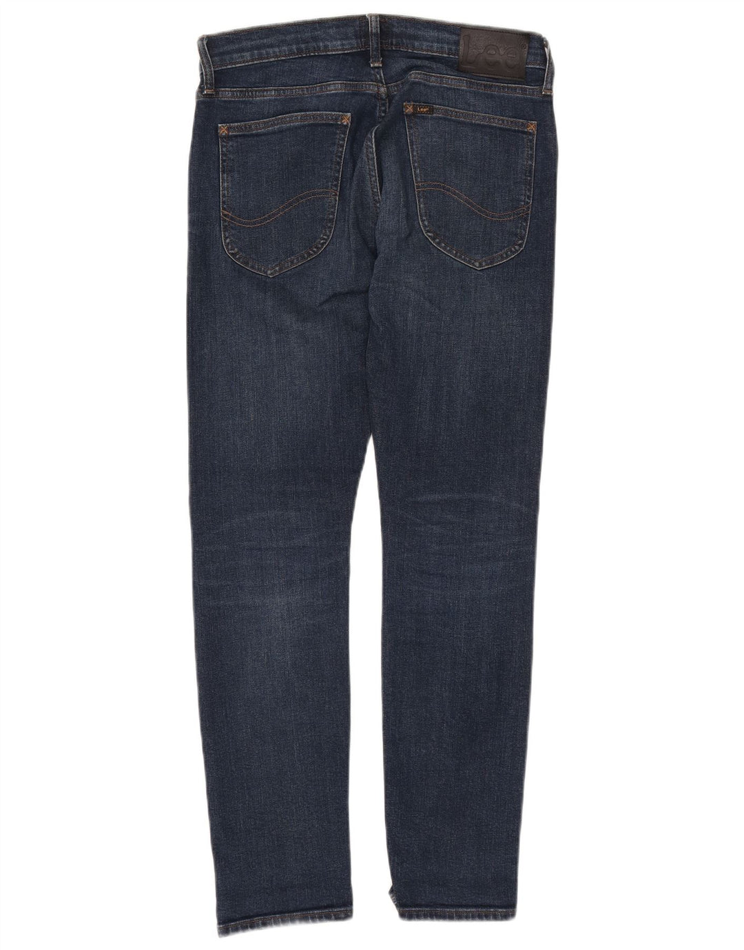 LEE Dame Luke Skinny Jeans W30 L30 Marineblå Bomuld