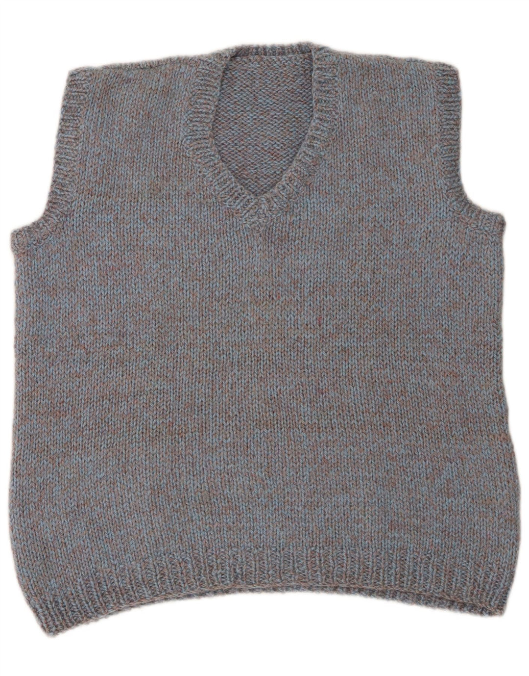 Vintage herrevest tanktop stor blå flækket