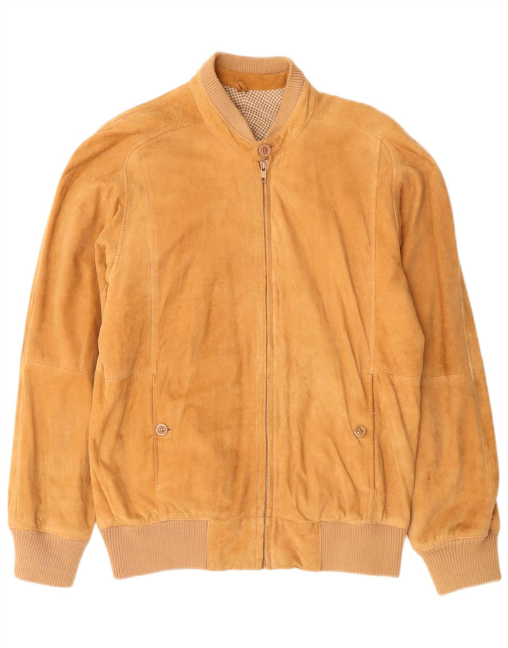 Vintage herre ruskind bomberjakke UK 38 medium brun