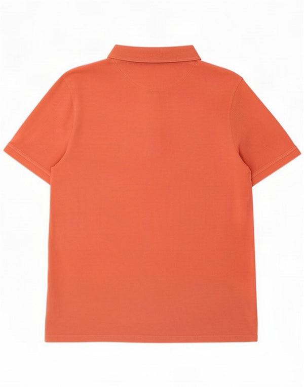Lyle & Scott Mens Tall Polo Shirt 2XL Orange Cotton