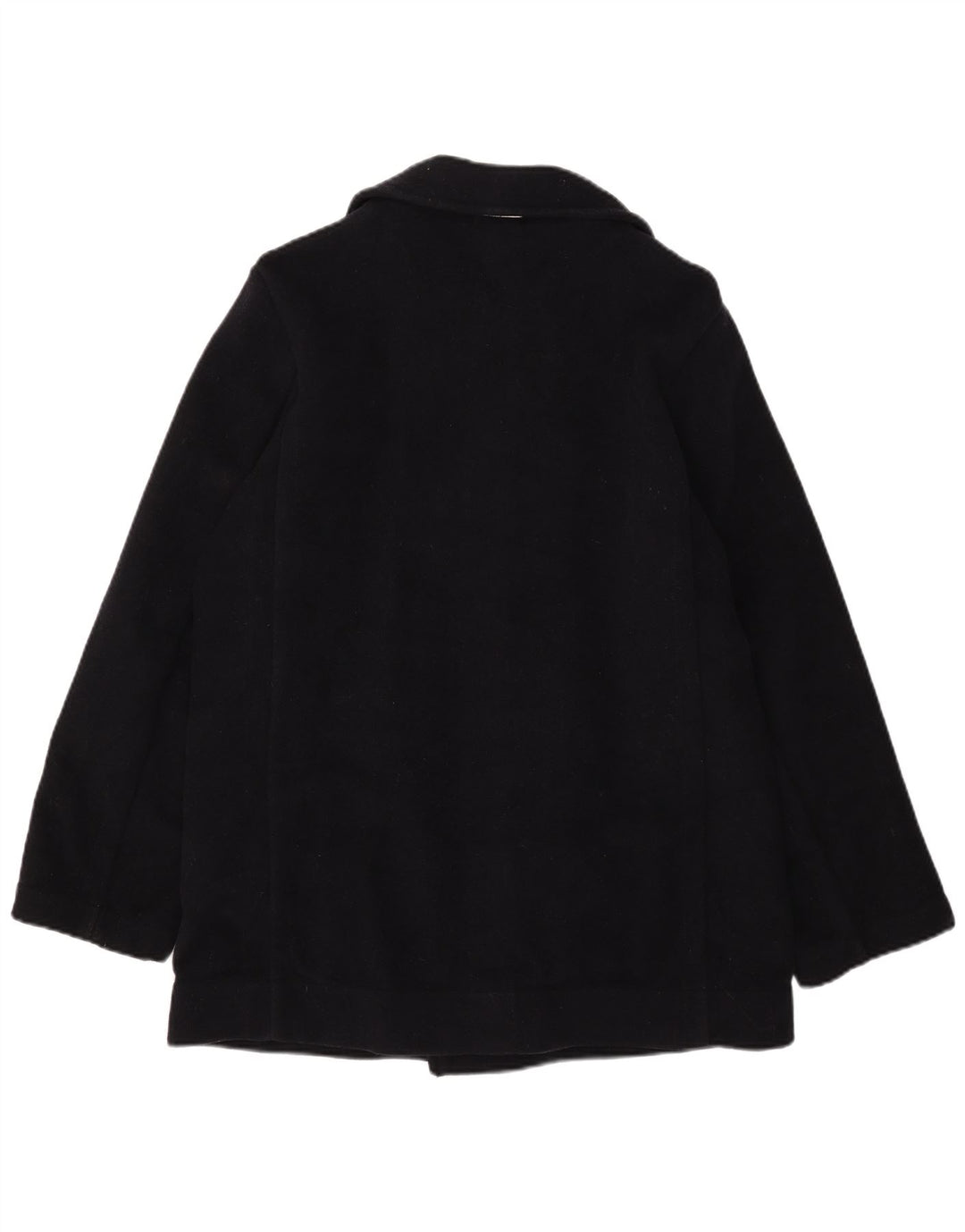 Murphy & Nye Herre Pea Coat UK 40 Large Navy Blue Wool