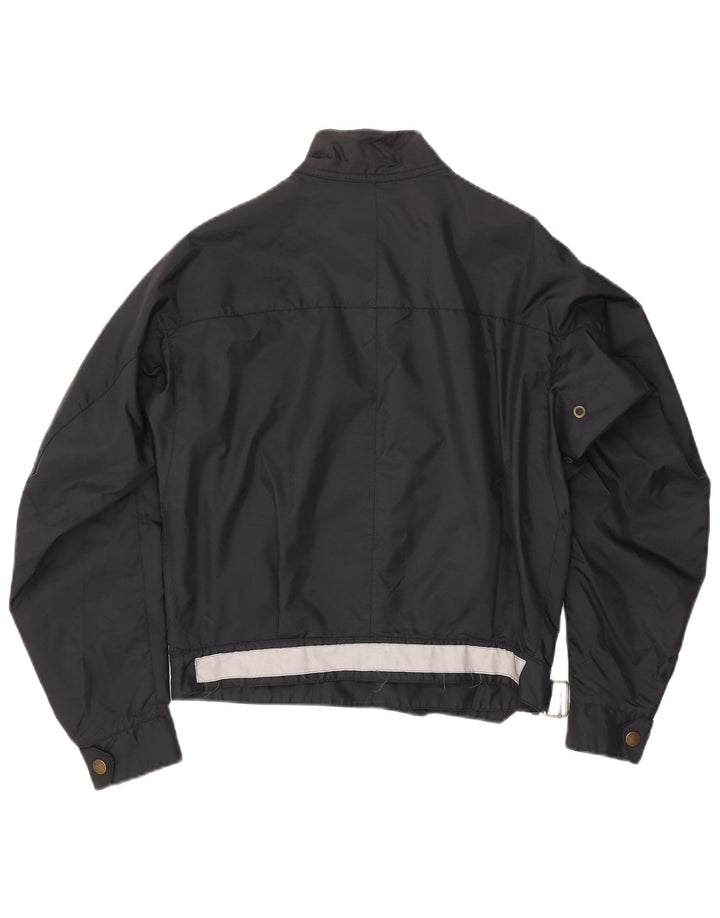 Belstaff Racerjakke til kvinder IT 42 Medium Navyblå Nylon