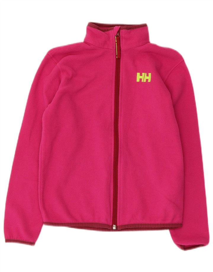 Helly Hansen Pige Fleecejakke 9-10 År Pink Polyester