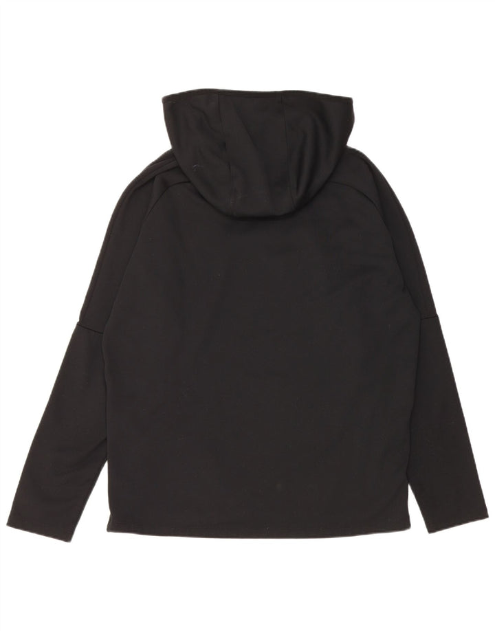Nike Herre Dri Fit Hættetrøje Jumper Medium Sort Polyester