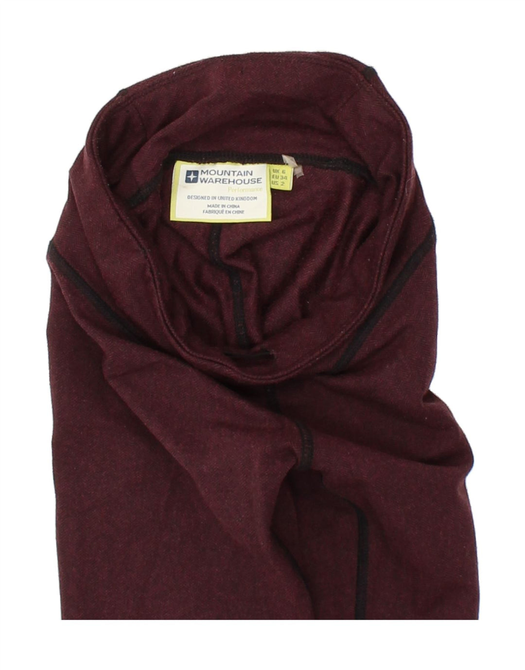 MOUNTAIN WAREHOUSE Womens Leggings UK 6 XS Brown Polyester Vintage Mountain Warehouse and Second-Hand Mountain Warehouse from Messina Hembry 